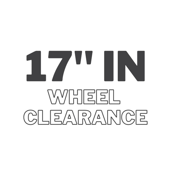 REAR 17" WHEEL FITMENT BIG BRAKE KIT - R400 Forged Calipers (330mm/13in Rotors)