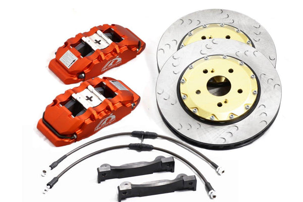 FRONT 17" WHEEL FITMENT BIG BRAKE KIT - F400 Forged Calipers (330mm/13in Rotors)